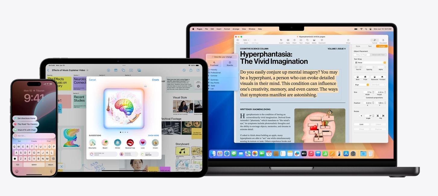 Hero image van Everything you need to know about Apple Intelligence